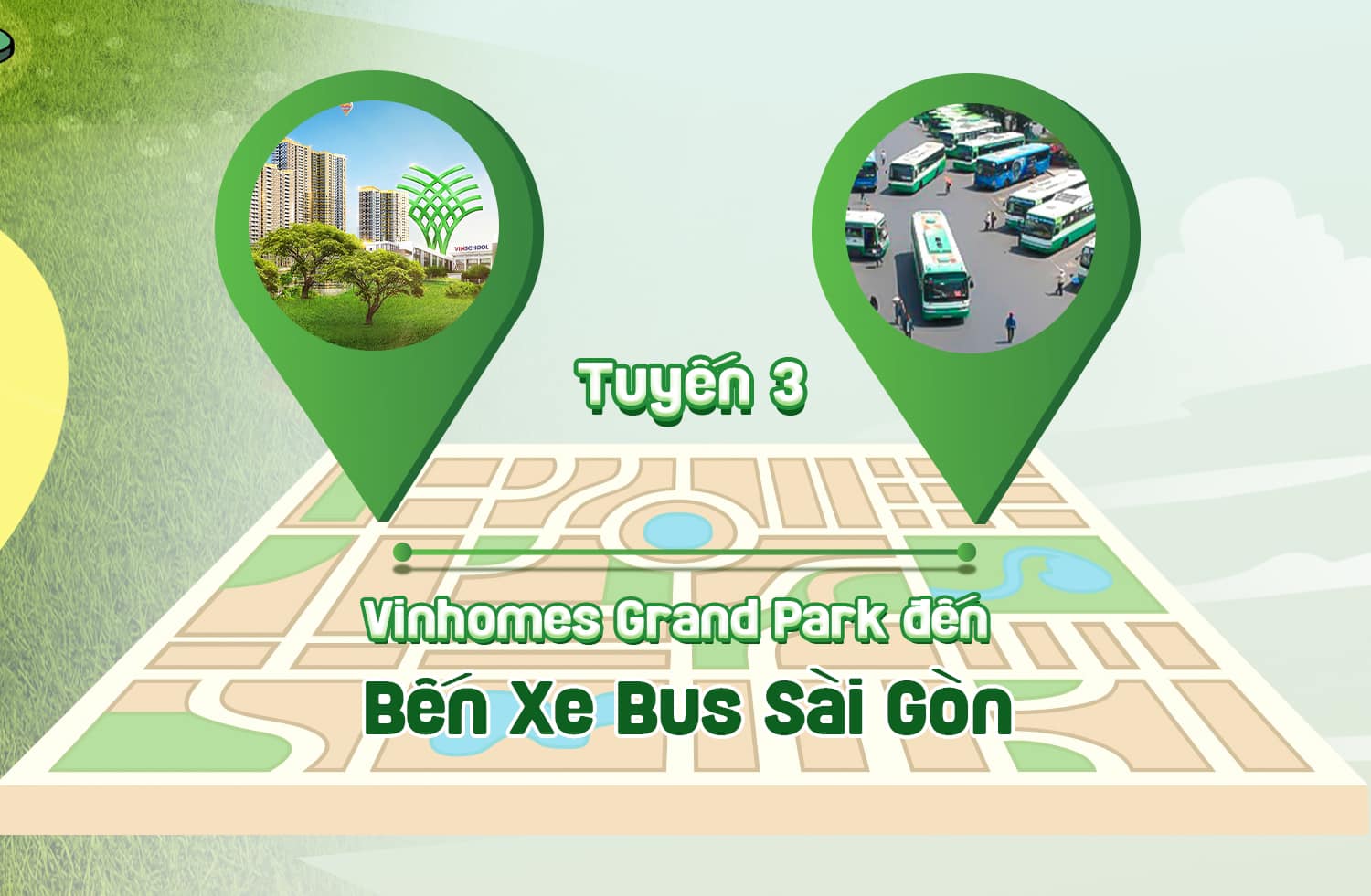 Tuyến 3 Vinbus trung tâm Sài Gòn